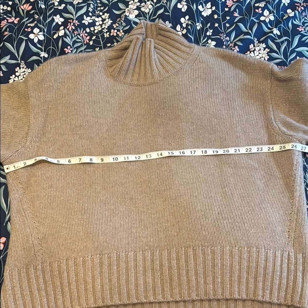 Cos Chunky Pure Cashmere Turtleneck Sweater - Picture 3 of 5